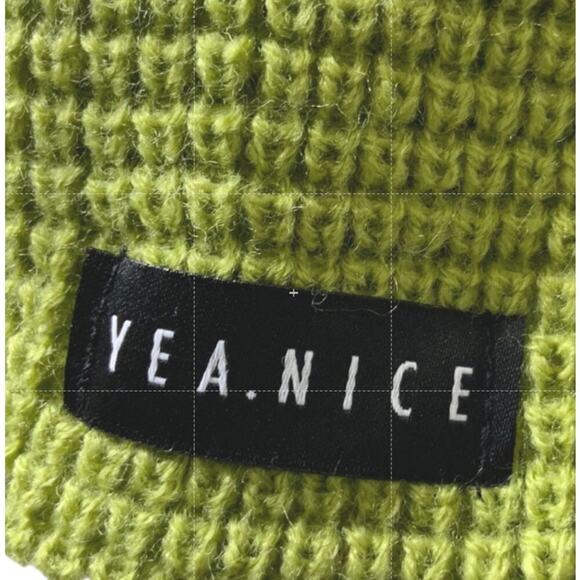Yea Nice Beanie Unisex One Size Acrylic Knit Textured Winter Hat Skull Cap - Picture 12 of 14